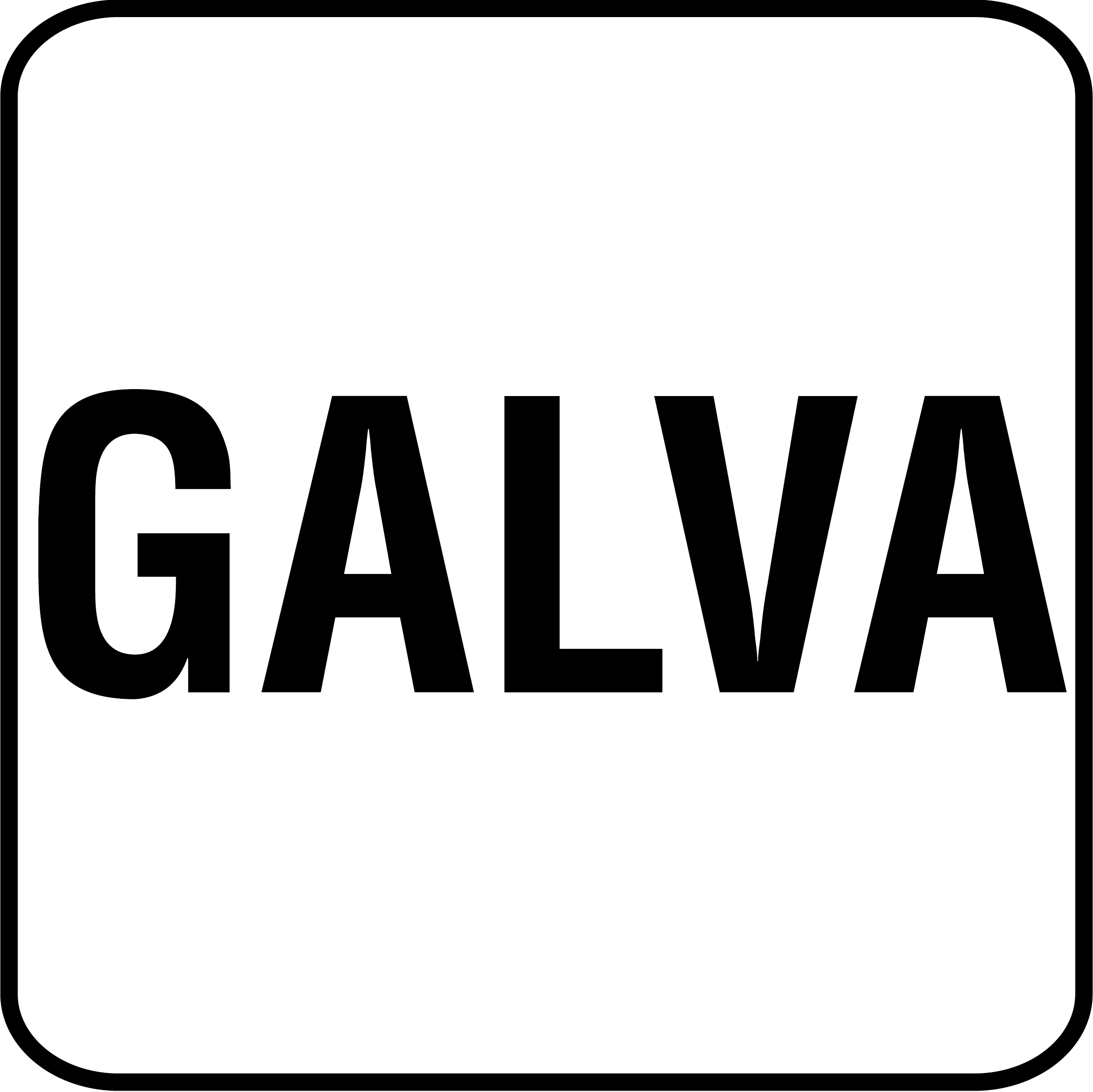 Galvanisch verzinkt