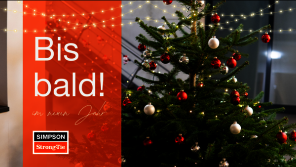 Bis bald im neuen Jahr. Fröhliche Weihnachten.